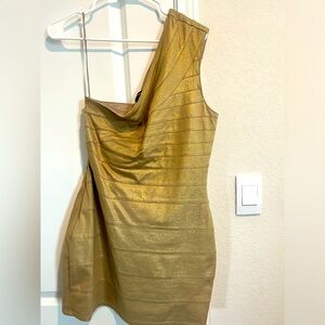 Express Mini Gold dress